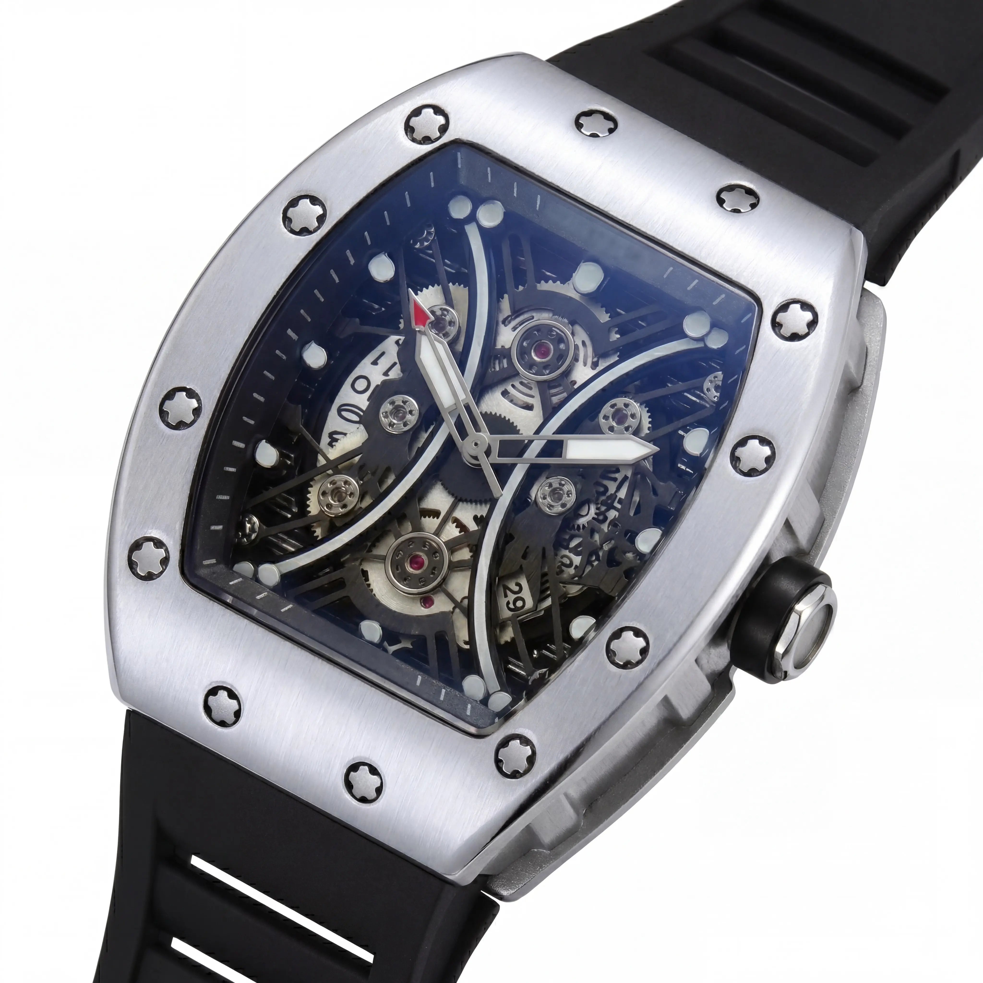 Raxton Velocity X Pro | Silver Skeleton Black