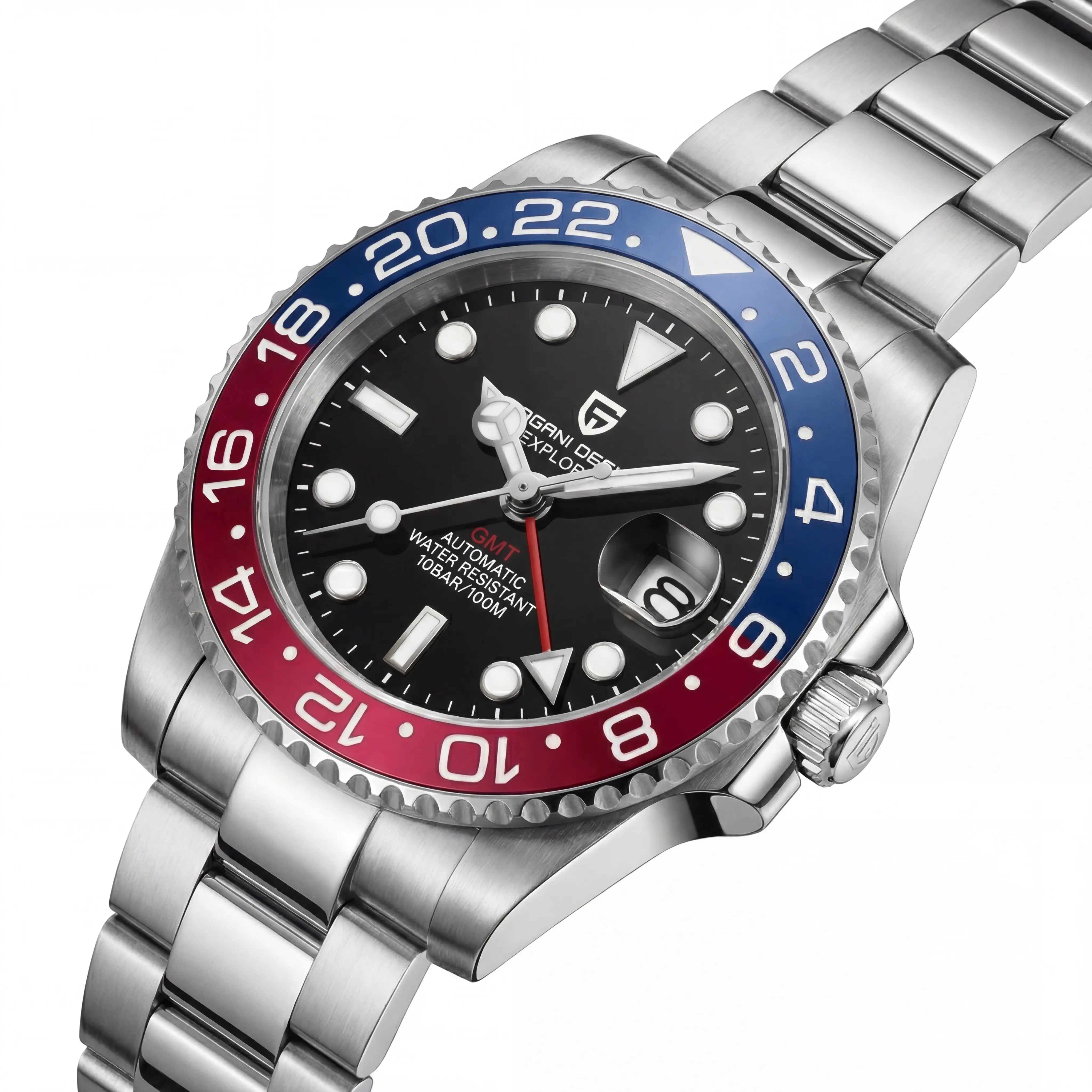 Raxton GMT Sovereign | Pepsi Steel Black