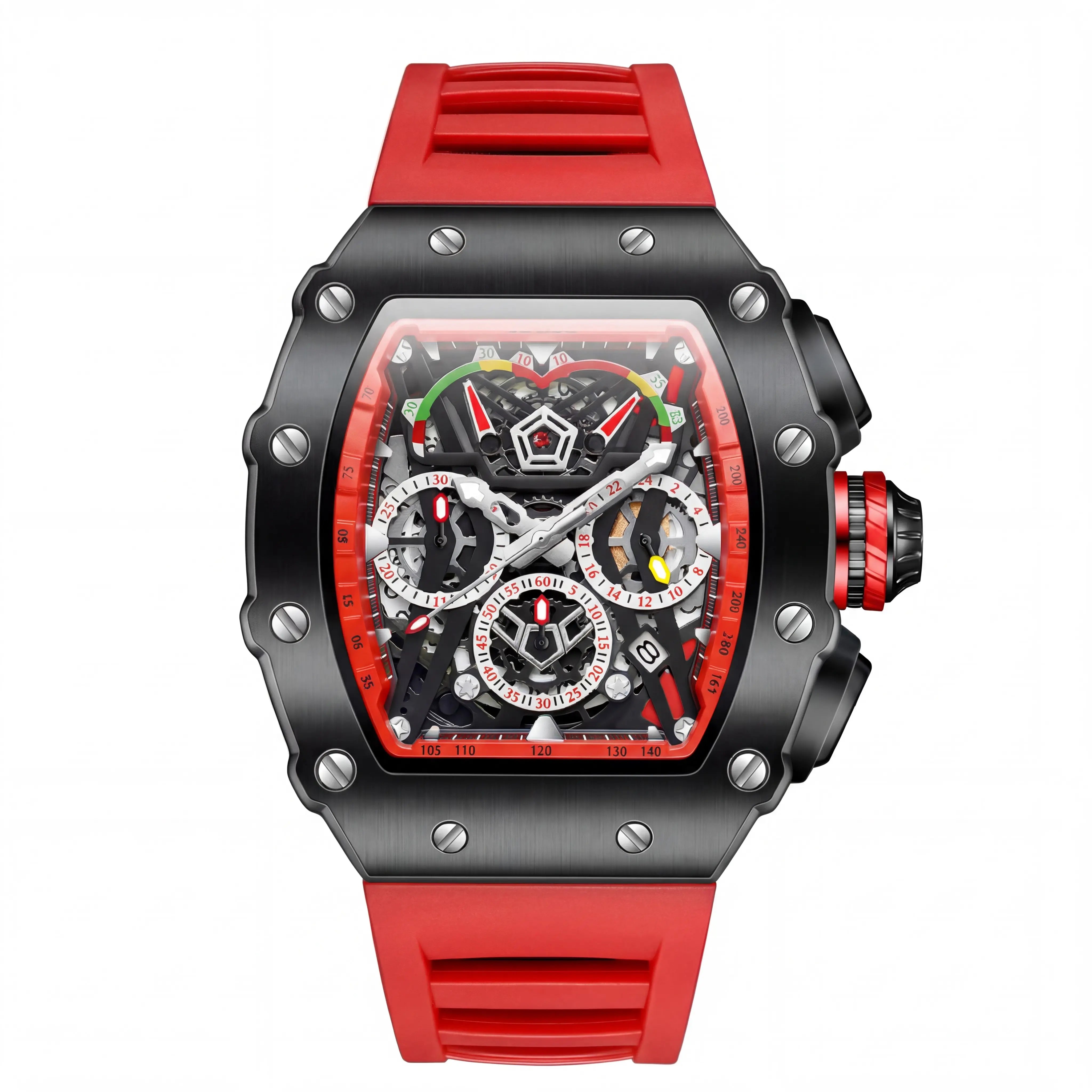 Raxton Surge Phantom | Black Forge Racing Red Skeleton